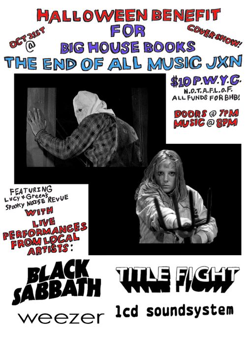 Halloween Benefit for Big House Books