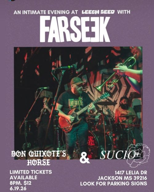 Live Music: Farseek & Sucio & Don Quixote Horse's  